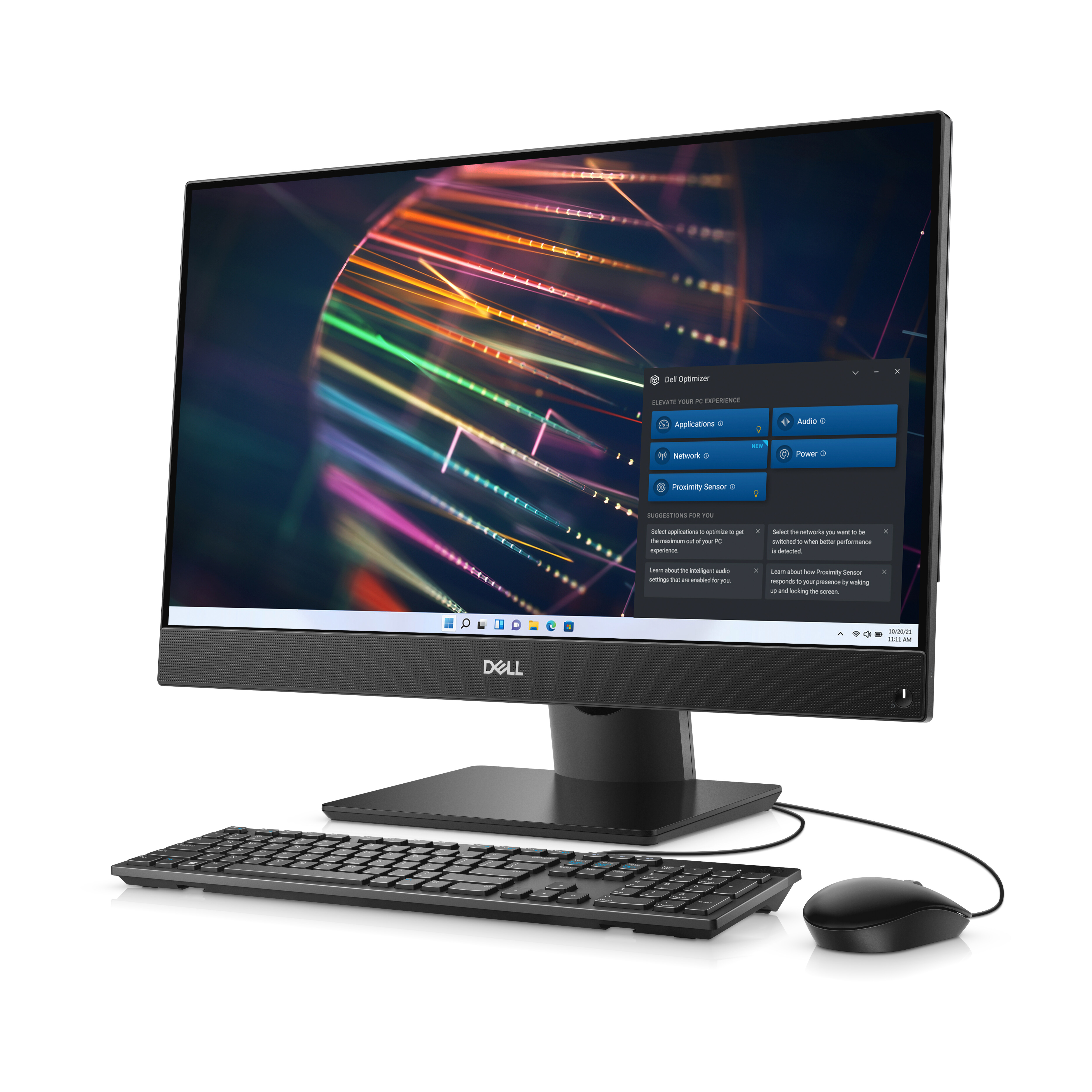 Dell All-in-One Personal Computer with Intel CPU, 32GB RAM, and Windows 10