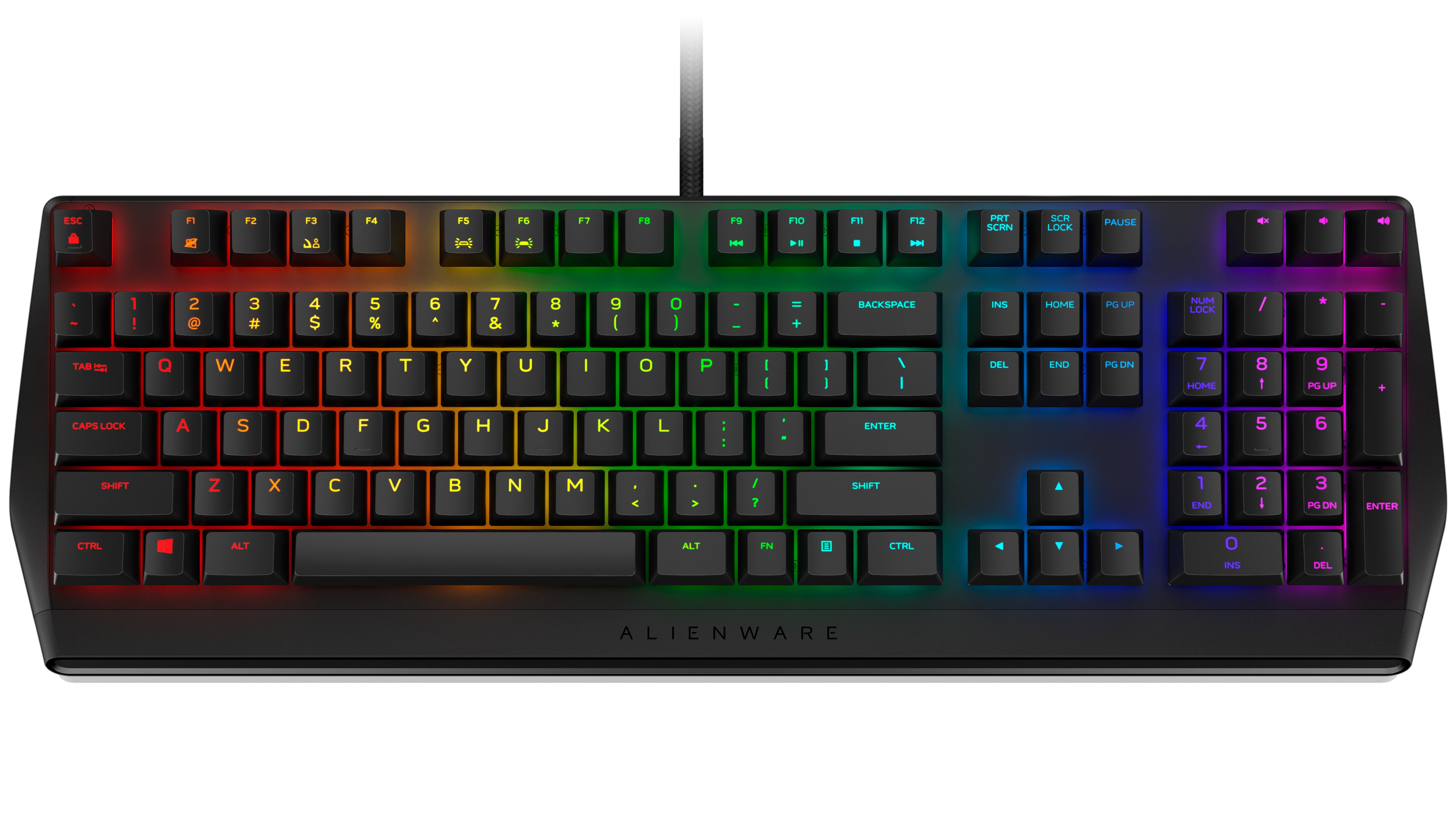 Alienware Keyboard AW410K - Black - Wired