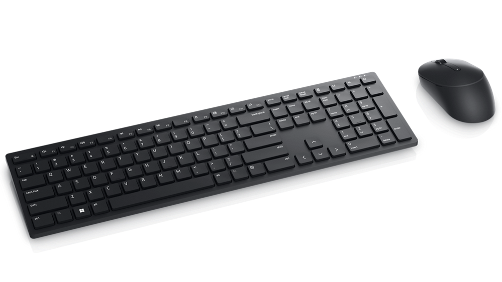 Dell Keyboard KM5221W - Black - Wireless
