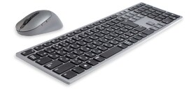 Obrázek bezdrátové klávesnice a myši Dell Premier KM7321W pro více zařízení.