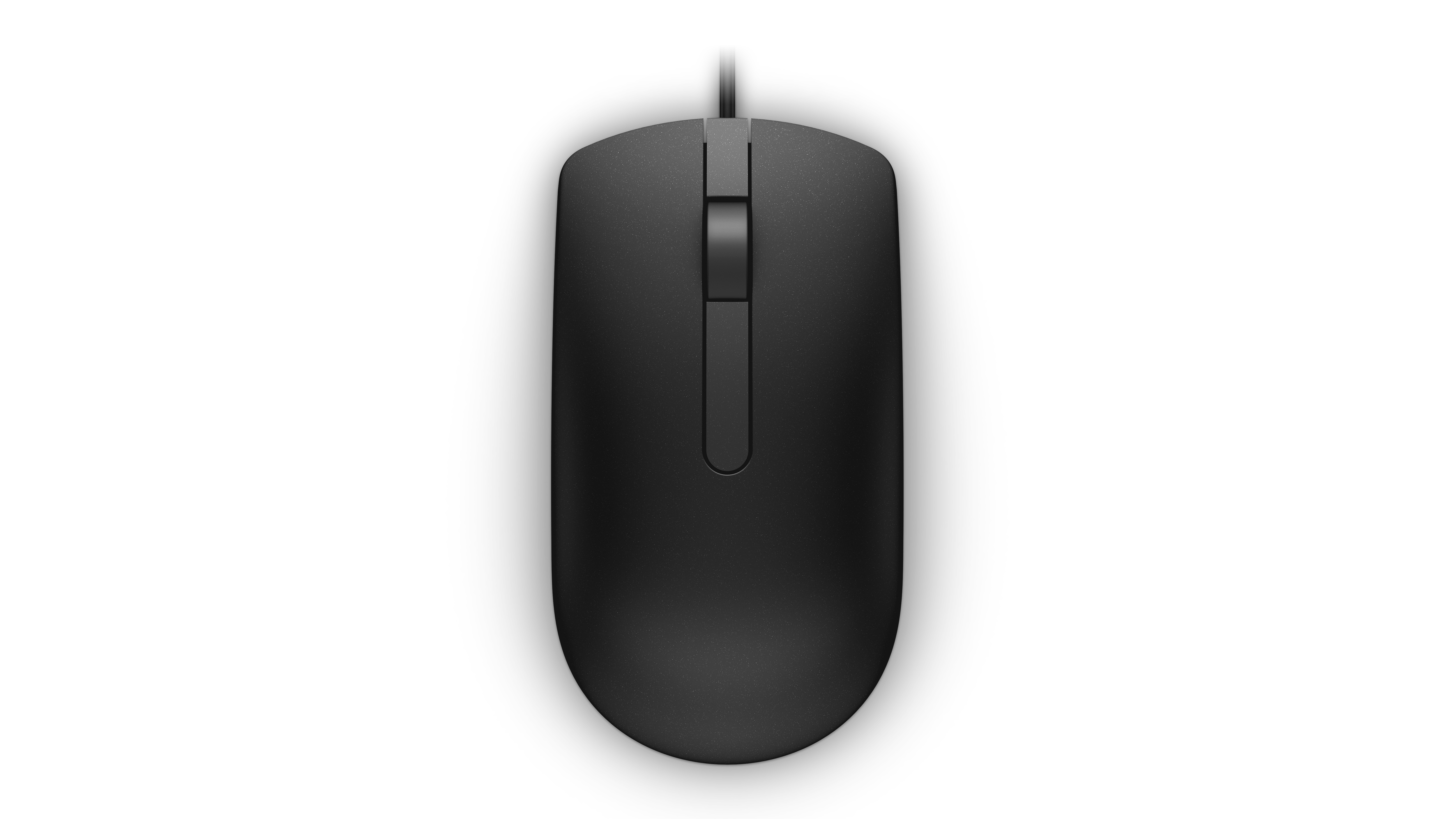 View top-down MS116 Wired Mouse