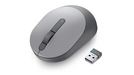 Imagem de um mouse sem fio recarregável Dell Premier MS3320W.