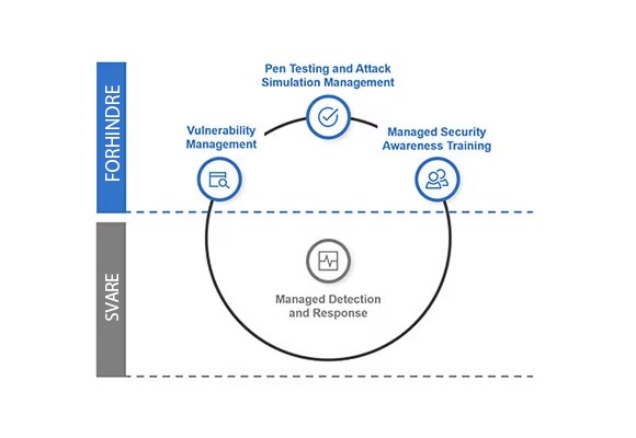 Diagram over indtrængningstest