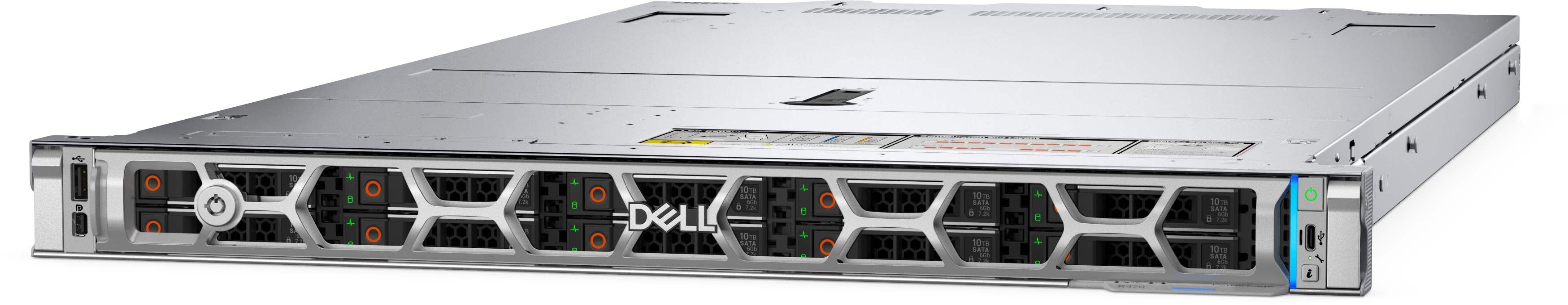 Dell Poweredge R470, Intel® Xeon® 6 Efficient 6710E, 32GB, Kein Betriebssystem