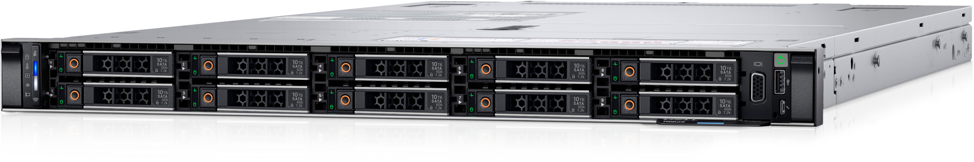 Dell PowerEdge R6625 Rack Server- W/ AMD EPYC 9124 Processor - 16GB