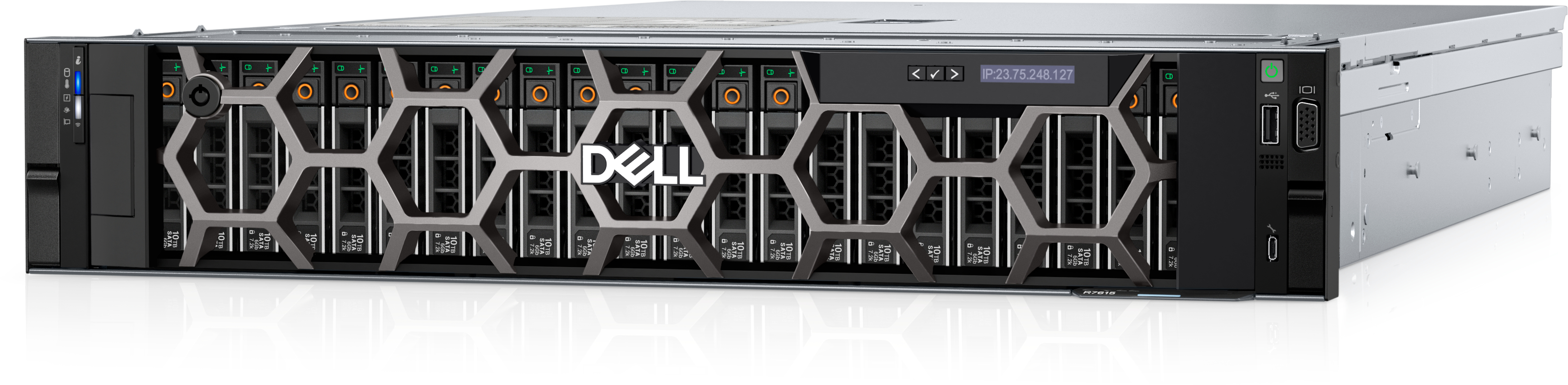 Dell PowerEdge R7615 Rack Server- W/ AMD EPYC 9124 Processor - 16GB