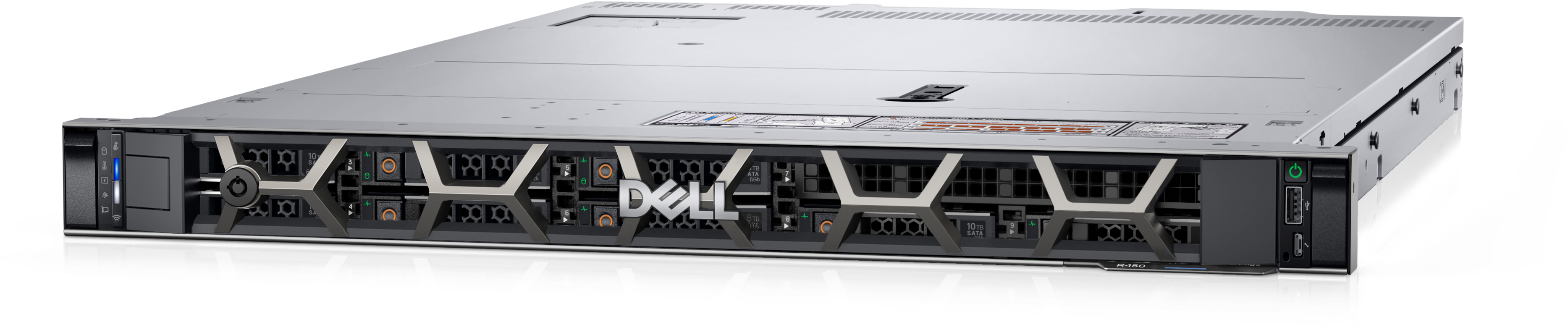 Dell PowerEdge R450 Rack Server- W/ Intel Xeon Scalable - 16GB