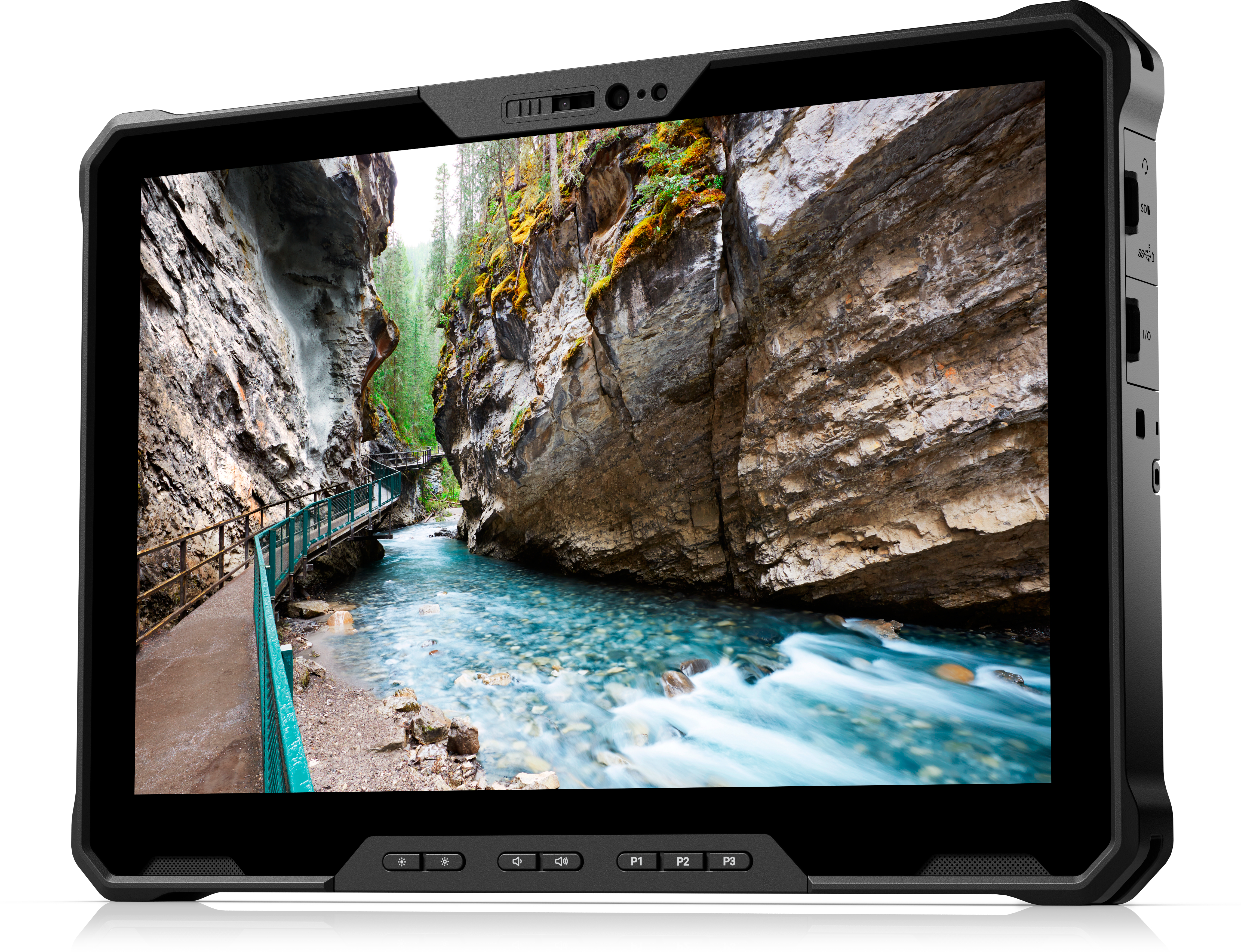 Dell Latitude 12 7230 Rugged Laptop Für Unternehmen, Intel® Core™ I3-1210U, Integrierte Intel® UHD Für I3-1210U Prozessoren Ohne VPro, 8 GB Arbeitsspe