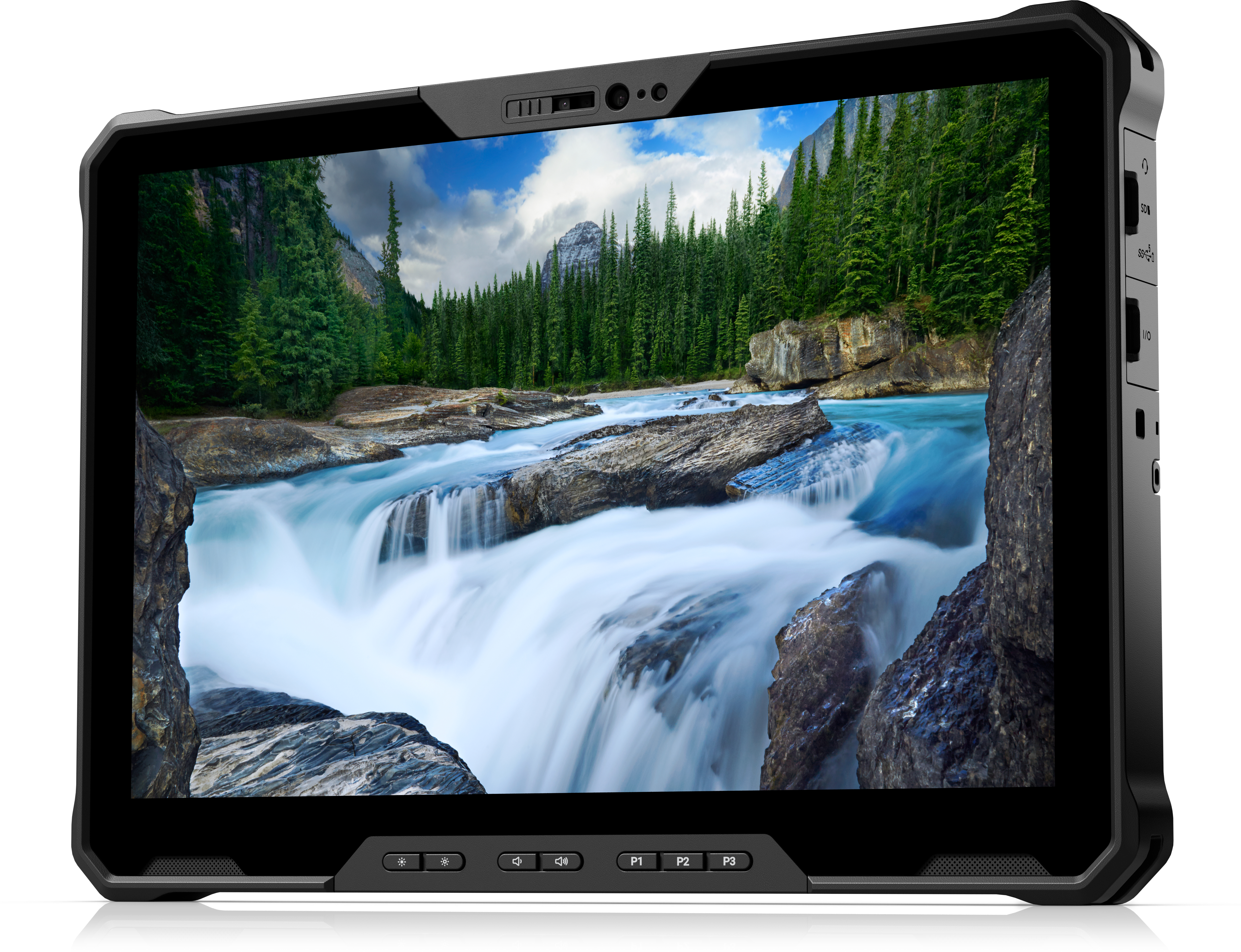 Dell Latitude 12 7230 Rugged Laptop Für Unternehmen, Intel® Core™ I3-1210U, Integrierte Intel® UHD Für I3-1210U Prozessoren Ohne VPro, 8 GB