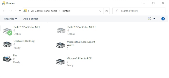 Default Printer Option