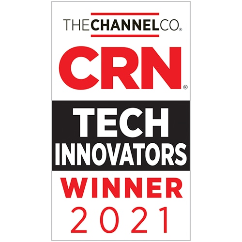 Logo "Vencedor do CRN Tech Innovator Awards 2021"