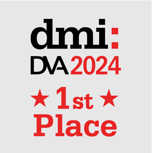 "Design Value Award Winner - first place" logo