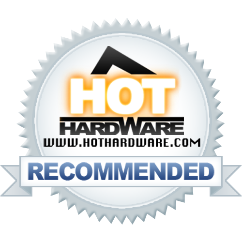 HotHardware.com "Recommended Award" logo