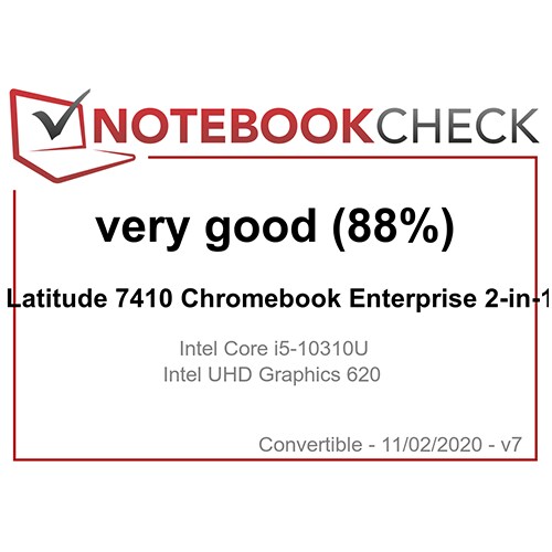 "The Dell Latitude 7410 Chromebook Enterprise 2-in-1 is a remarkable Chromebook."  — NotebookCheck