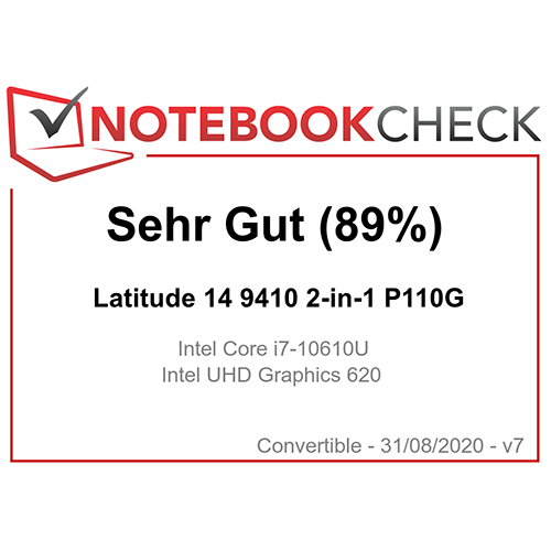 Dell Latitude 9410 2-in-1: ‚‚Eines der besten derzeit verfügbaren 14-Zoll-Convertibles fürs Büro.‘‘ — NotebookCheck