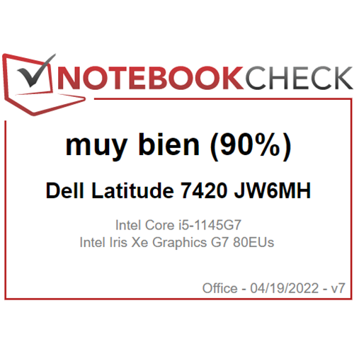 Portátil o 2 en 1 empresarial Dell Latitude 7420: "PC con Windows - Máxima seguridad." — NotebookCheck