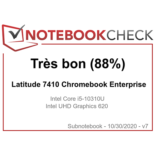 Dell Latitude Chromebook 14 2-en-1 (7410) : « Chromebook Premium. » — NotebookCheck