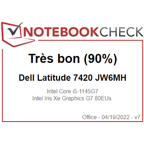 Ordinateur portable ou 2-en-1 professionnel Dell Latitude 7420 : « PC Windows avec une sécurité maximale. » — NotebookCheck