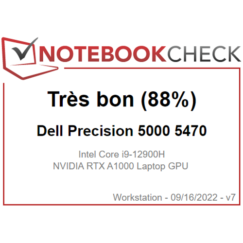 Station de Travail Mobile Dell Precision 14 (5470) : « Une station de travail fine et légère dotée du processeur d'un ordinateur portable de jeu épais et lourd. » — NotebookCheck