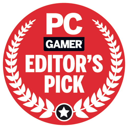 Logo "A Escolha do Editor" da PC Gamer