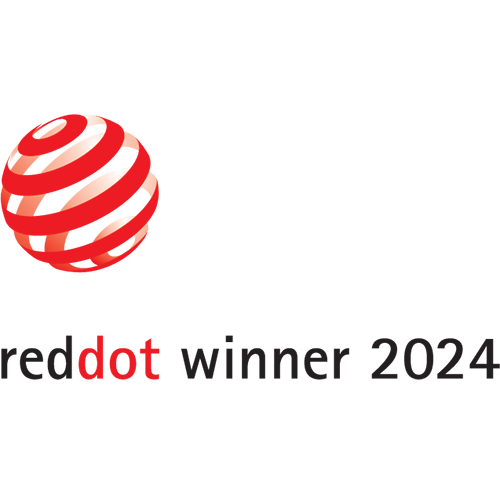 Logo de Lauréat du Red Dot Design Award 2024