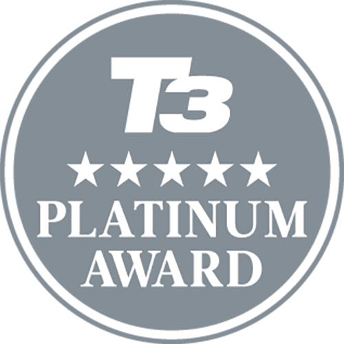 T3 "Platinum Award" logo