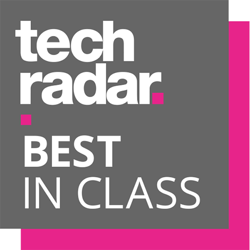 TechRadar "Best in Class Award" logo