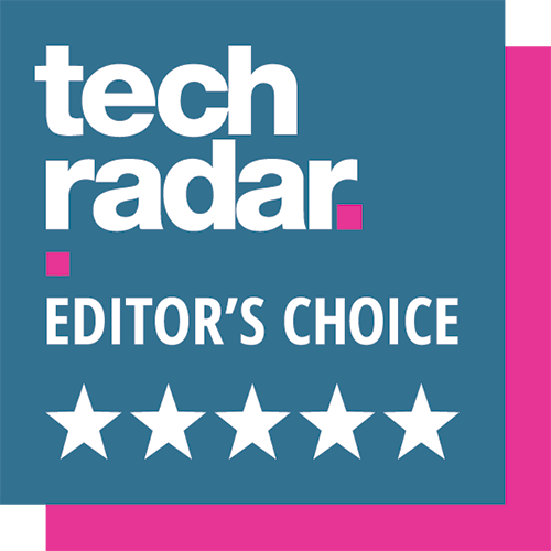 TechRadar "Editor's Choice Award" logo