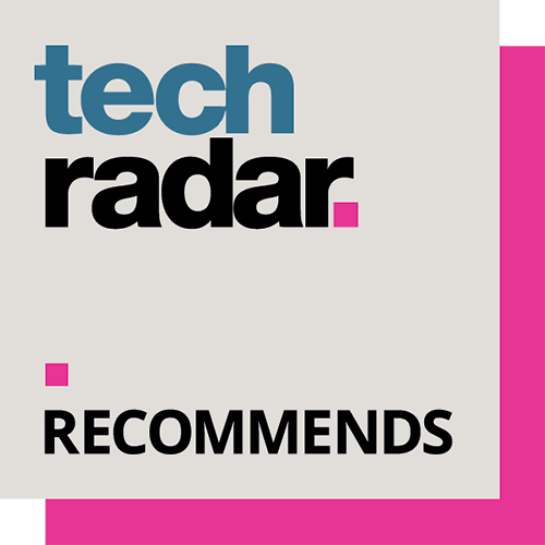 Logo "TechRadar Recomenda"