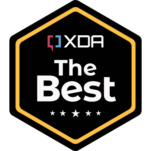 " XDA The Best Award" logo