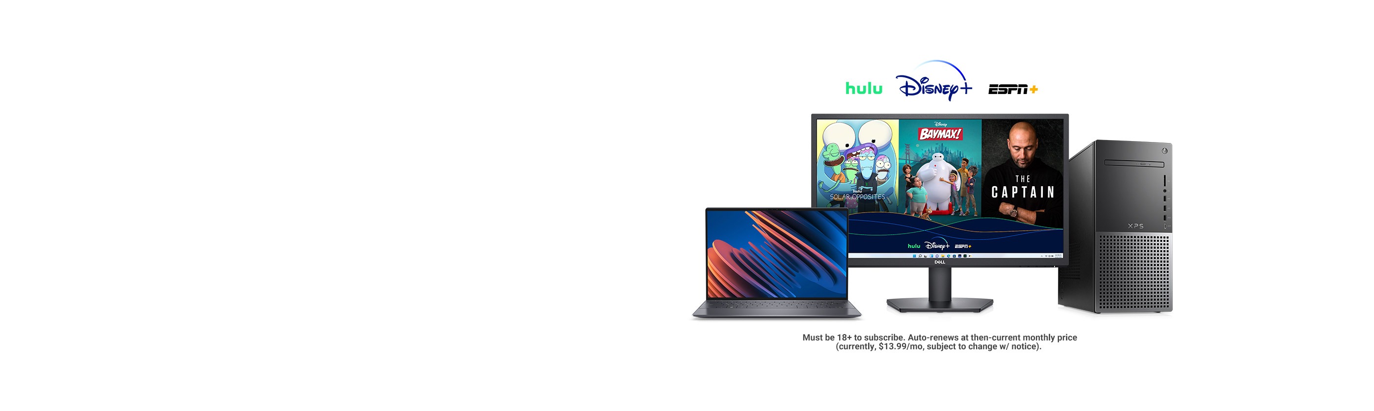 THE DISNEY BUNDLE IS ON US