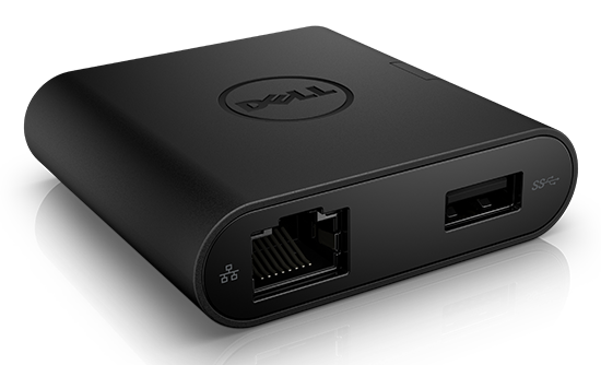 Dell Adapter - USB-C to HDMI/VGA/Ethernet/USB 3.0