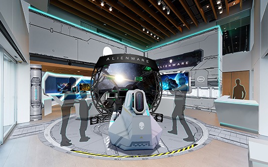 ここでしか体験できなAlienware POP UP STORE