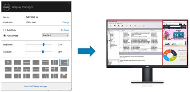 Dell display manager не видит монитор