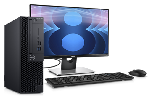 COMPUTADOR DELL OPTIPLEX 3060 SFF I5-8400 WIN 10 PRO 8GB 1TB DVDRW