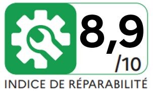 INDICE DE RÉPARABILITÉ - 8,9