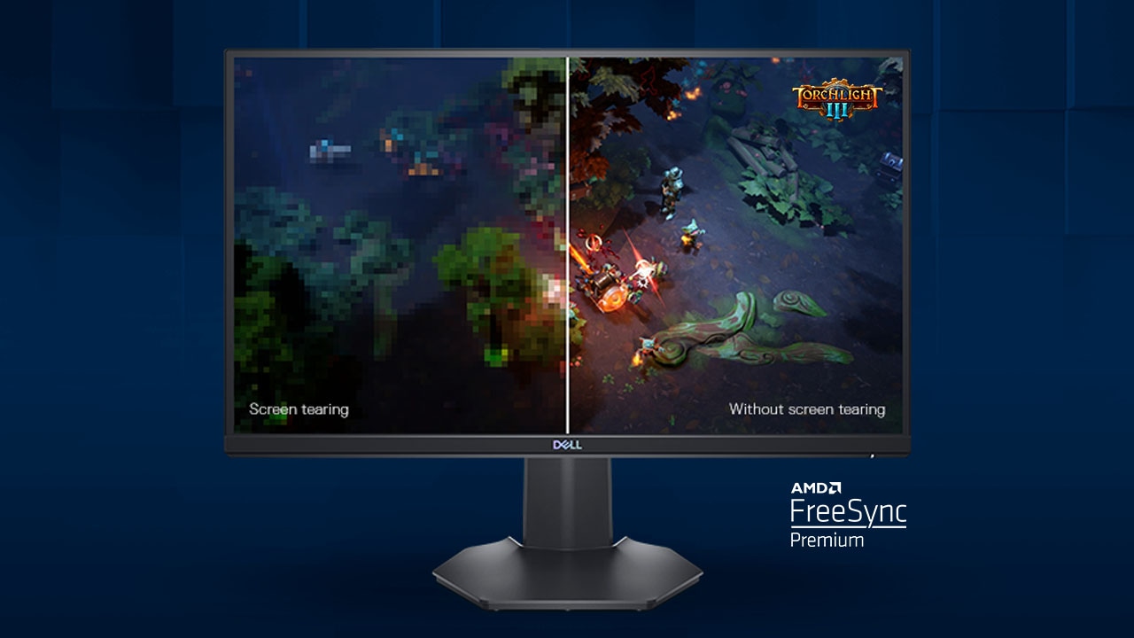 monitor gaming led tn dell 23.8