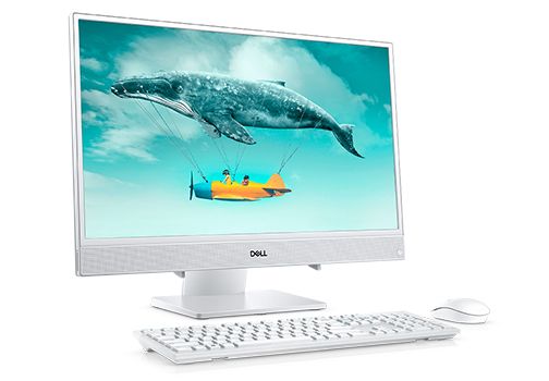 dell all in one white