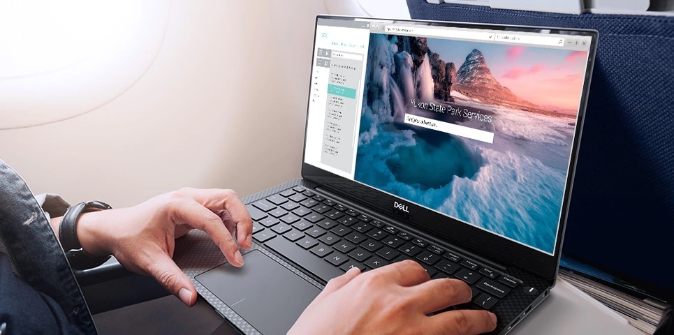 XPS 13 Laptop with groundbreaking materials and epic battery life