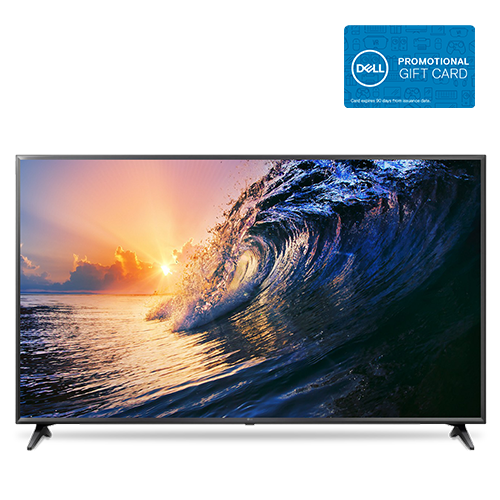 LG 65 inch 4K Smart HDR Super UHD TV w/AI ThinQ - 65UK6090PUA