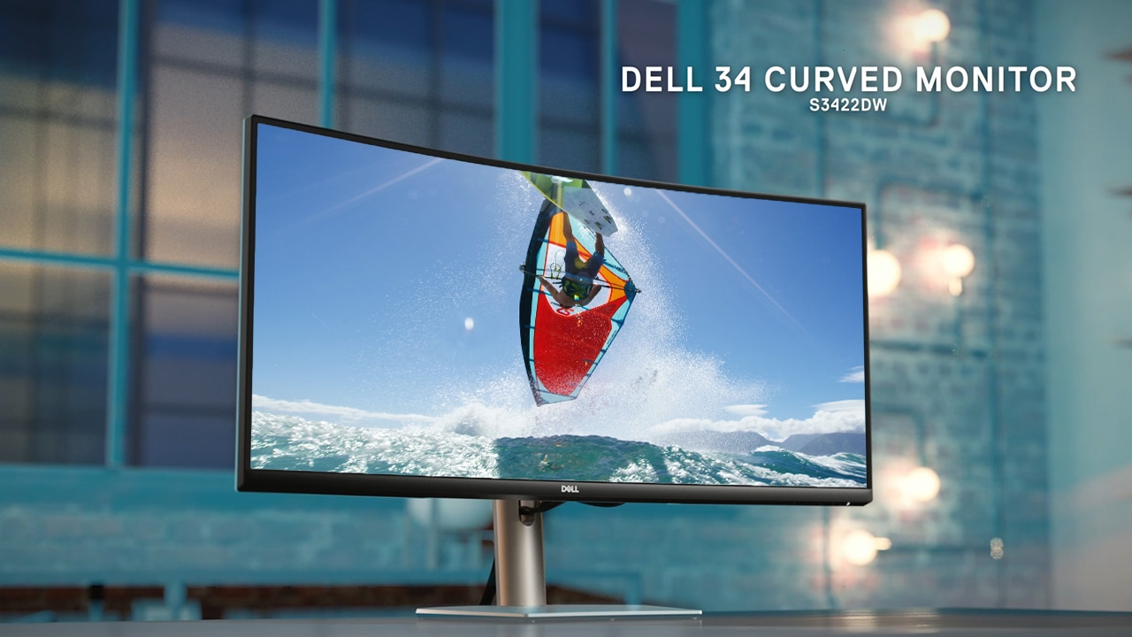 Dell P3424WEB un monitor curvo de 34 pulgadas, llega con cámara