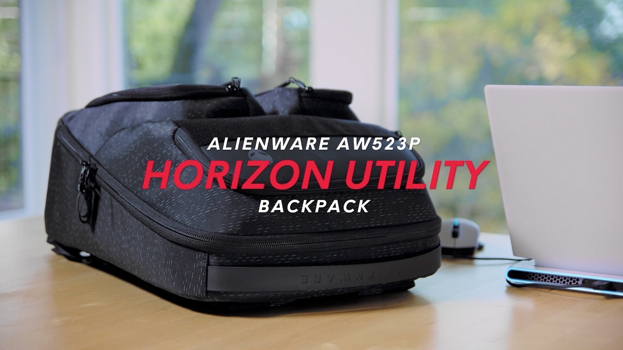 Alienware Horizon Utility Backpack - AW523P Product Video (2022)