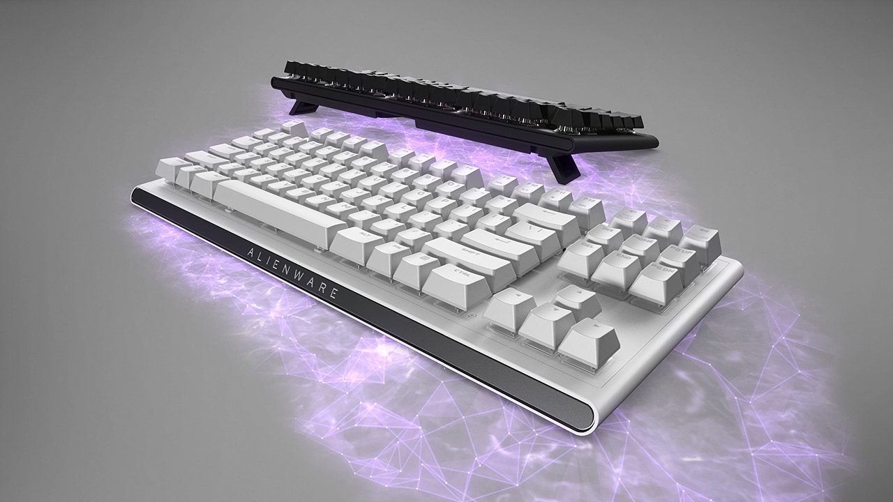 Clavier de jeu Alienware AW420K sans pavé numérique – Clavier d'ordinateur