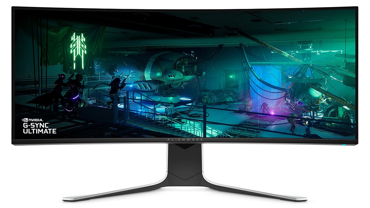 Alienware 34 Curved QD-OLED Gaming Monitor – NVIDIA G-Sync Ultimate Alienware 34 Curved QD-OLED Gaming Monitor – NVIDIA G-Sync Ultimate