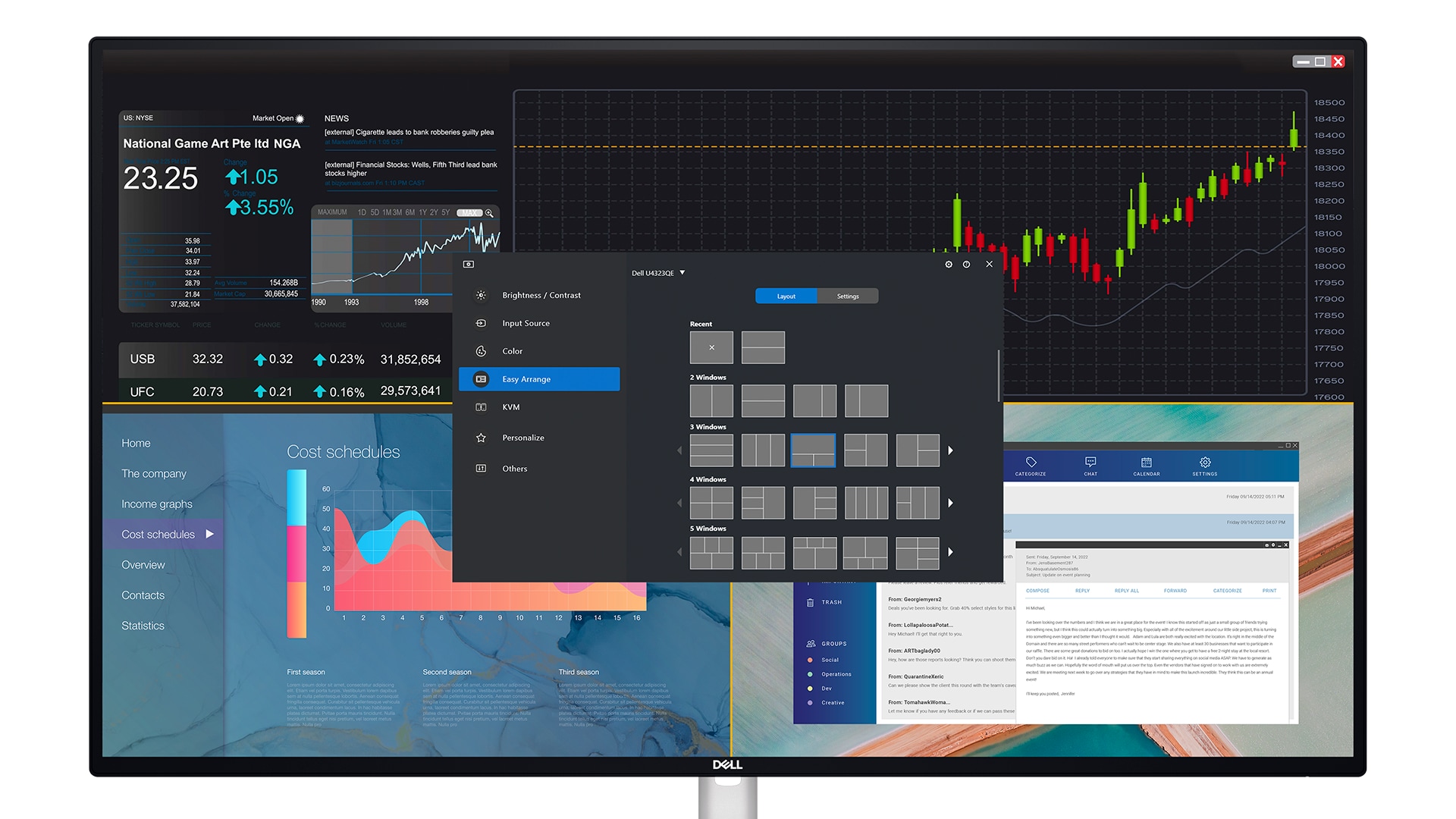 ปรับปรุงตัวจัดการการแสดงผลของ Dell