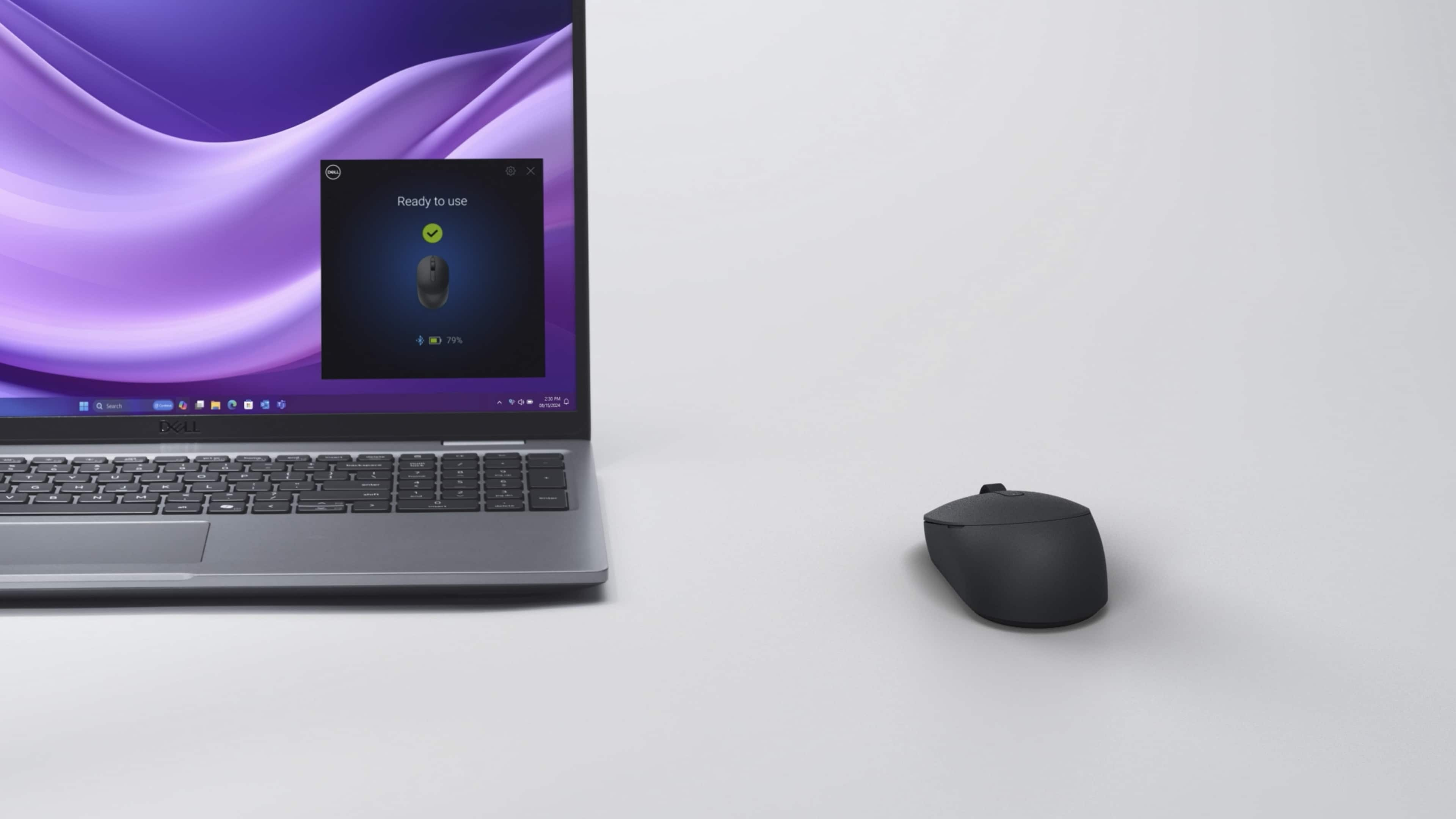 Dell leise Tastatur und Maus: Smart Connect