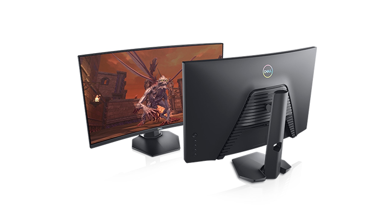 Monitor curvo para juegos Dell Monitor curvo de 27 pulgadas con