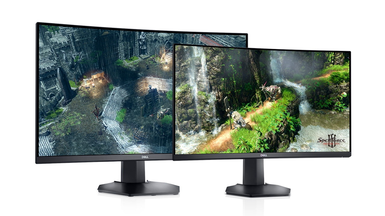Dell 27 & 32 Curved Gaming Monitors S2722DGM & S3222DGM Product Video (2021)