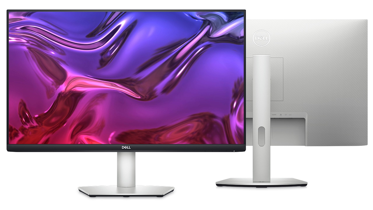 The New Dell 27” Monitor | Simplified for greater space.