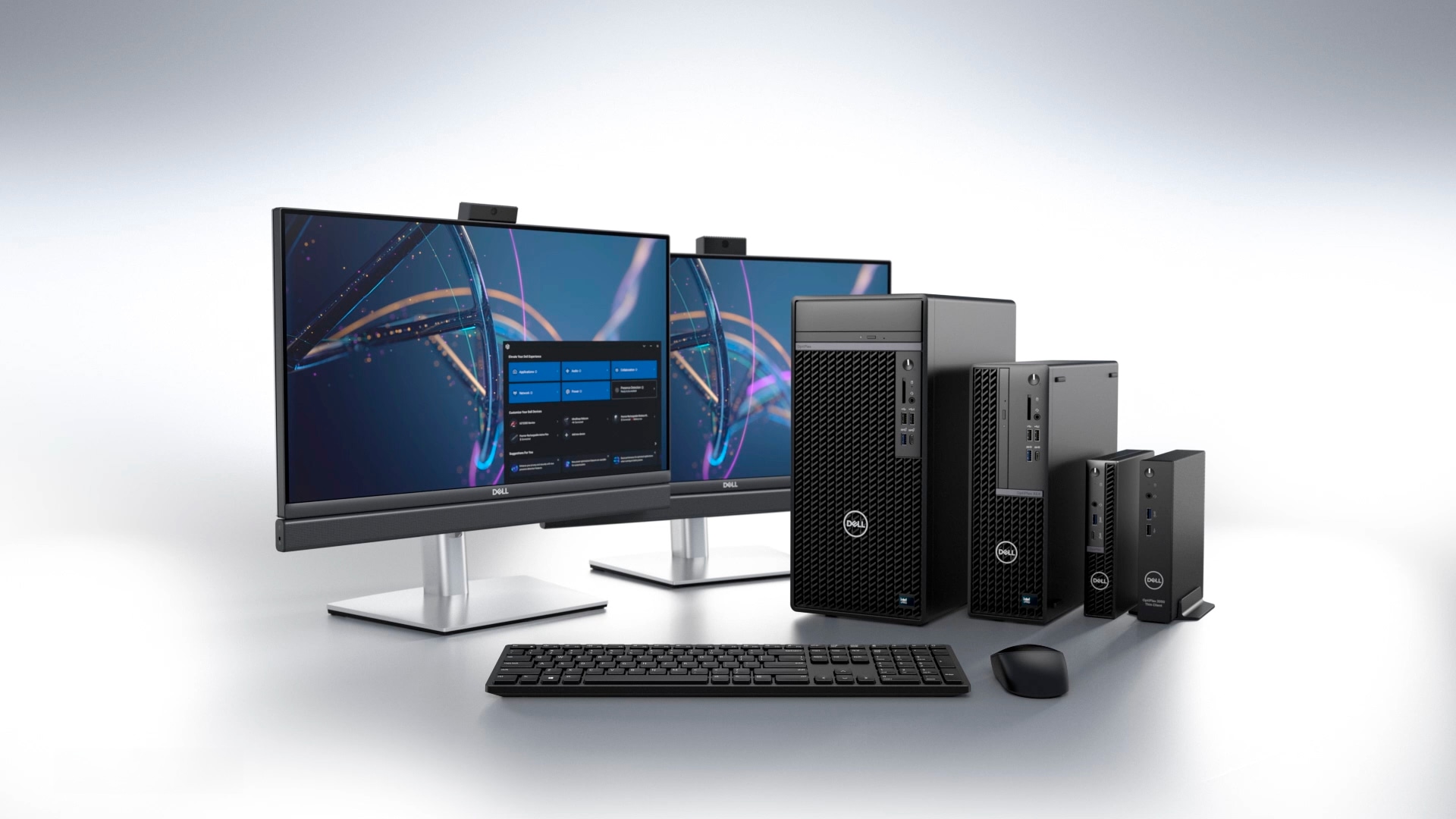 Dell OptiPlex Small Form Factor-Desktop-PC mit Intel Prozessoren der 14 ...